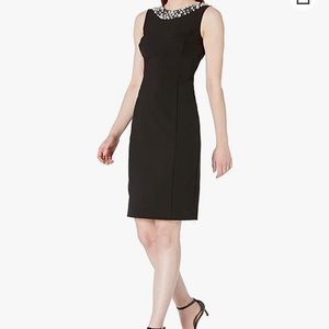 Calvin Klein Little Black Sheath Dress